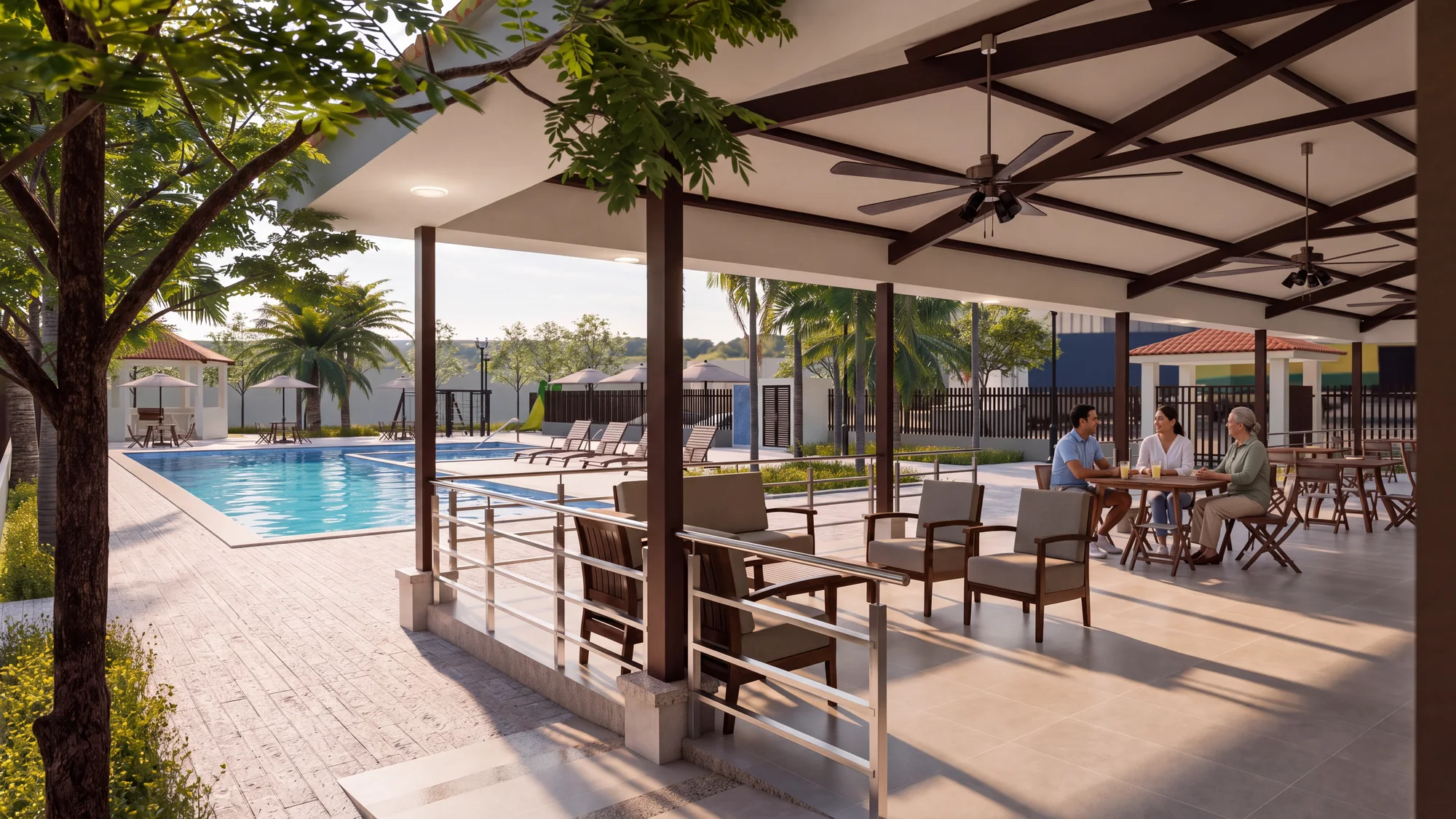 Pérgola social — Etapa Morisca